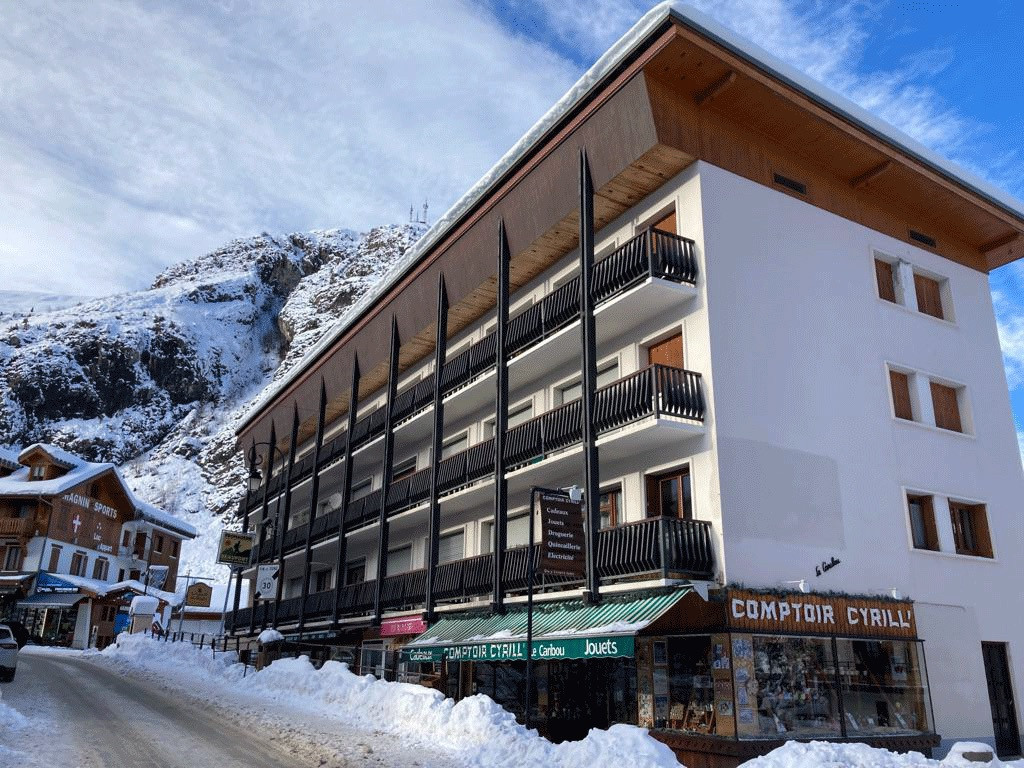 VUE 1 LE CARIBOU - VALLOIRE CENTRE - VALLOIRE RESERVATIONS