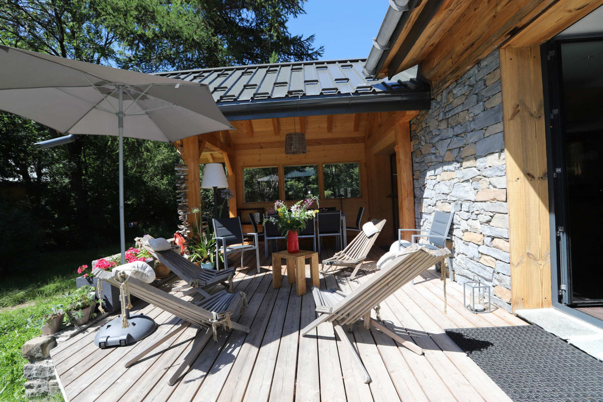 TERRASSE - CHALET L'ALPETTE - VALLOIRE