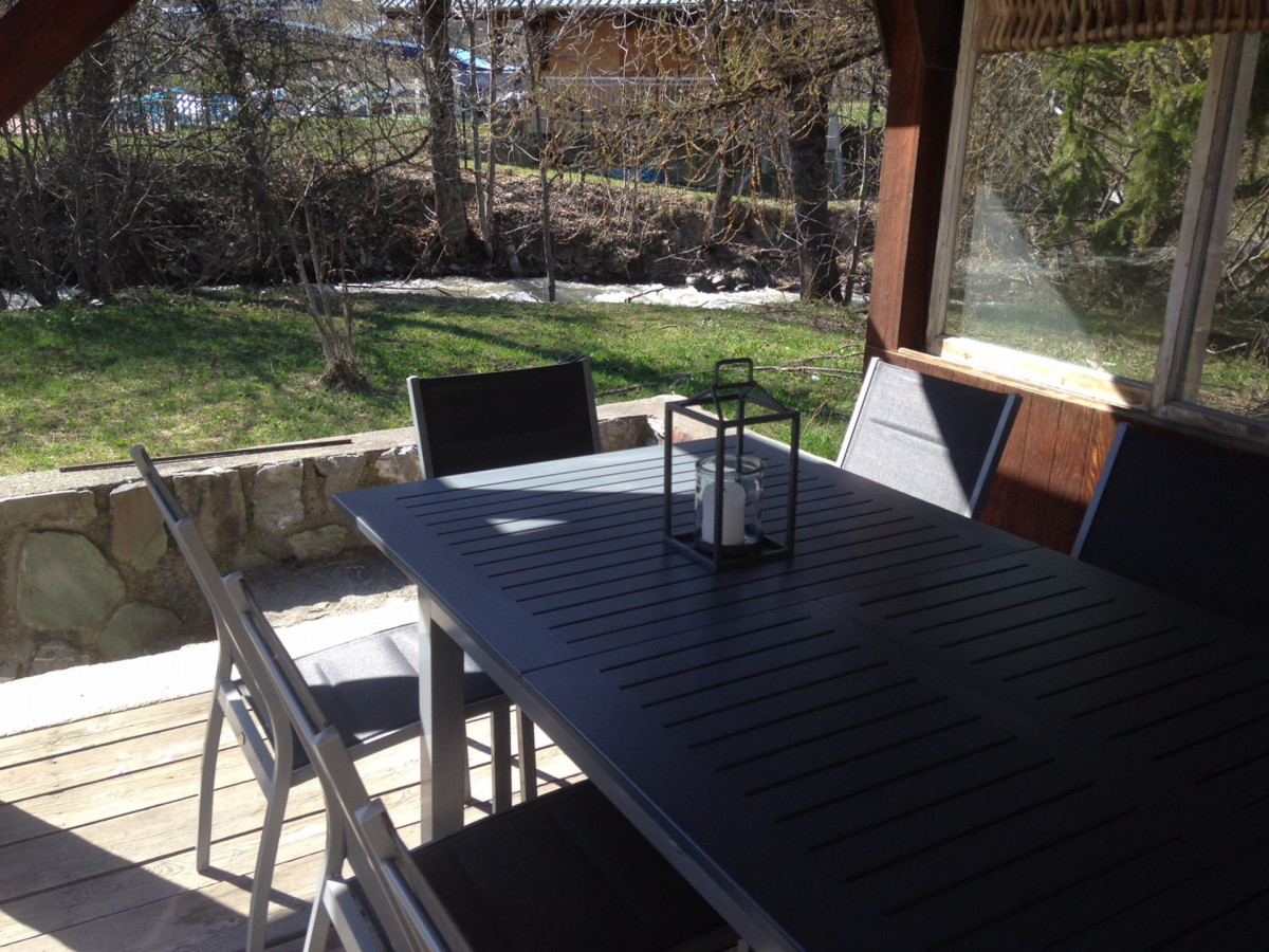 TERRASSE - CHALET L'ALPETTE - VALLOIRE