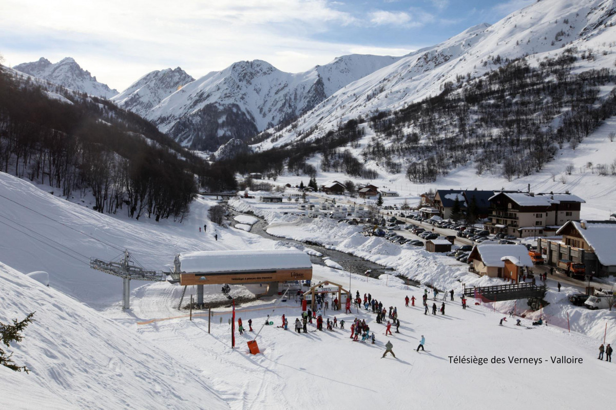 TELESIEGE DES VERNEYS - SEJOUR SKI - CHALET LES LUPINS - VALLOIRE