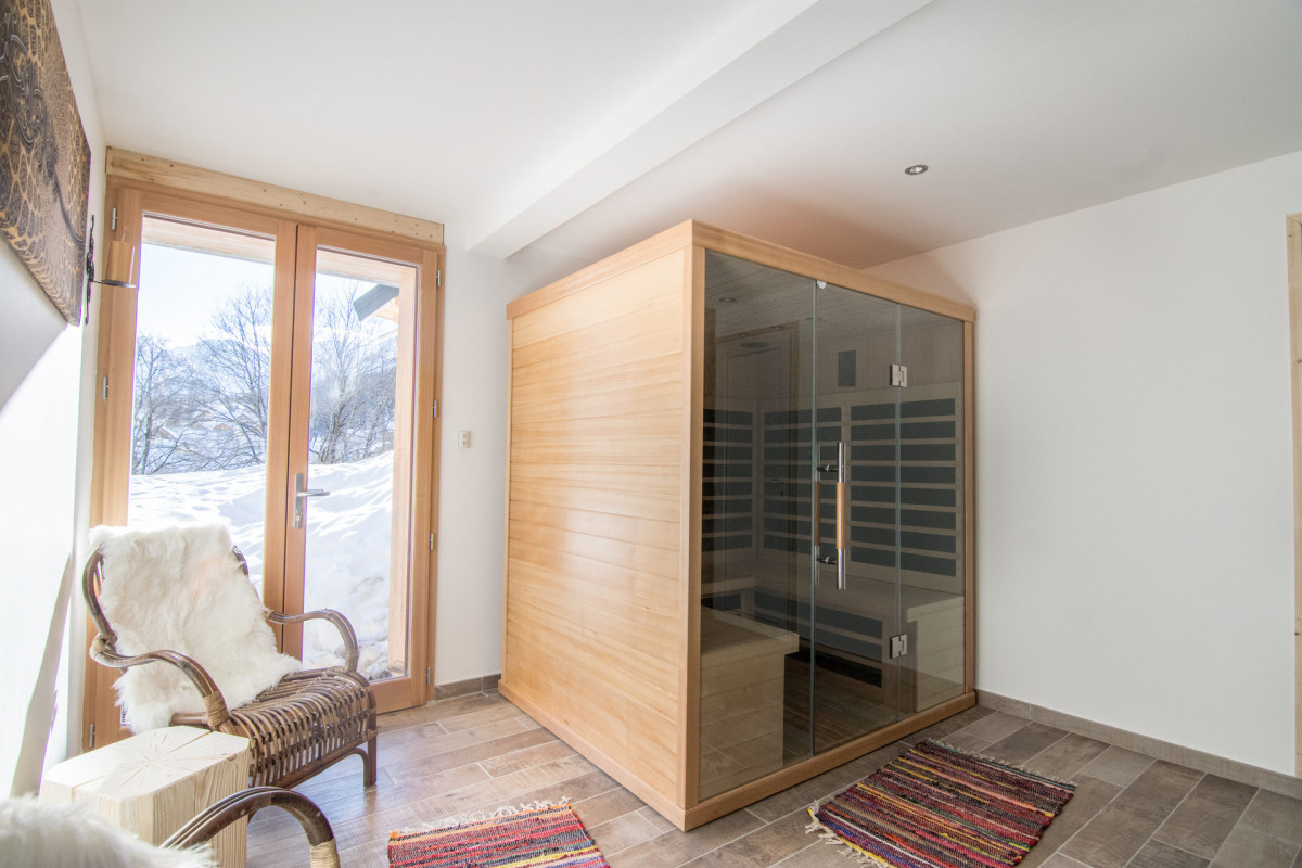 SAUNA CHALET LE SANDEMA - SEJOURS SKI ET SEJOUR MONTAGNE - CHALET LE SANDEMA - VALLOIRE