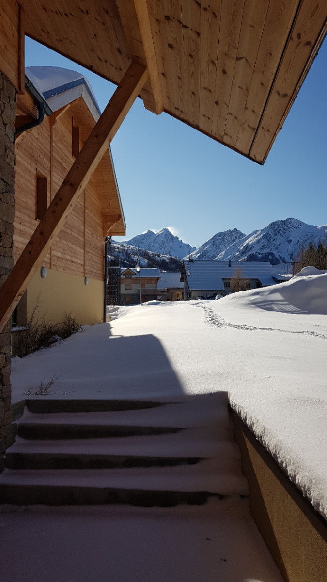 VUE 3 LES BALCONS DE PIERRE POMME - VALLOIRE LES VERNEYS 