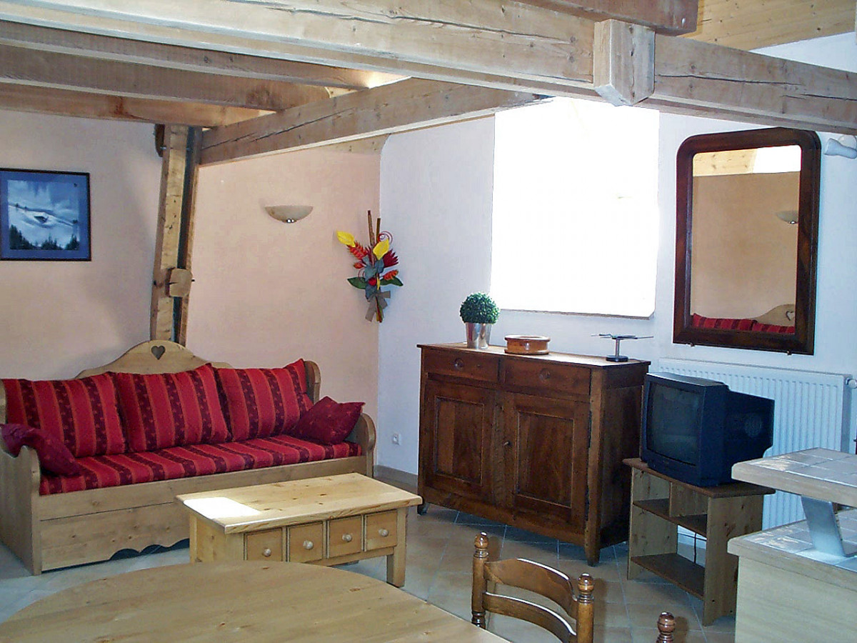 SALON - APPARTEMENT LE CHARDON BLEU 8 - VALLOIRE CENTRE-VALLOIRE RESERVATIONS