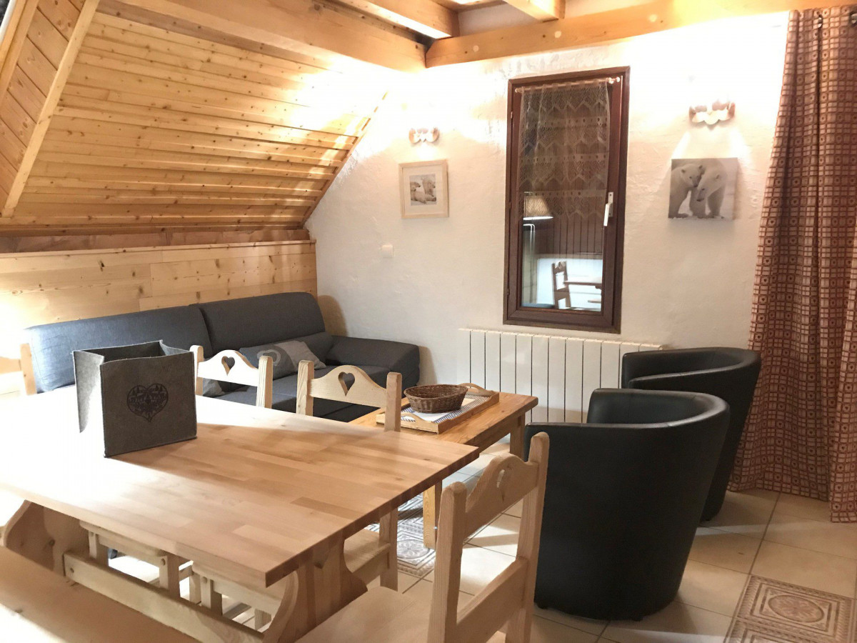 SALON - APPARTEMENT CRET DE PERE N°9 - VALLOIRE CENTRE - VALLOIRE RESERVATIONS