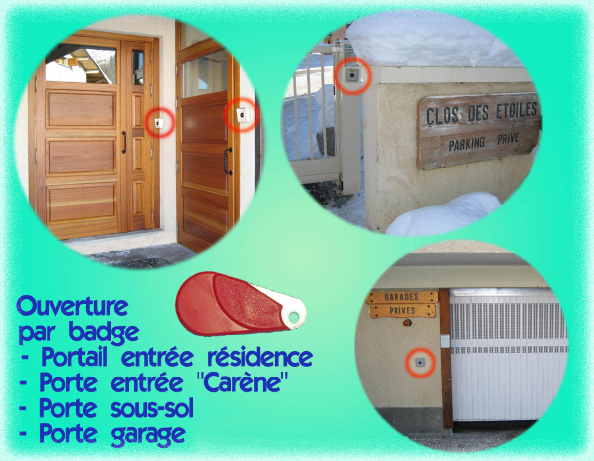 GARAGE - APPARTEMENT CARENE 1 - VALLOIRE CENTRE