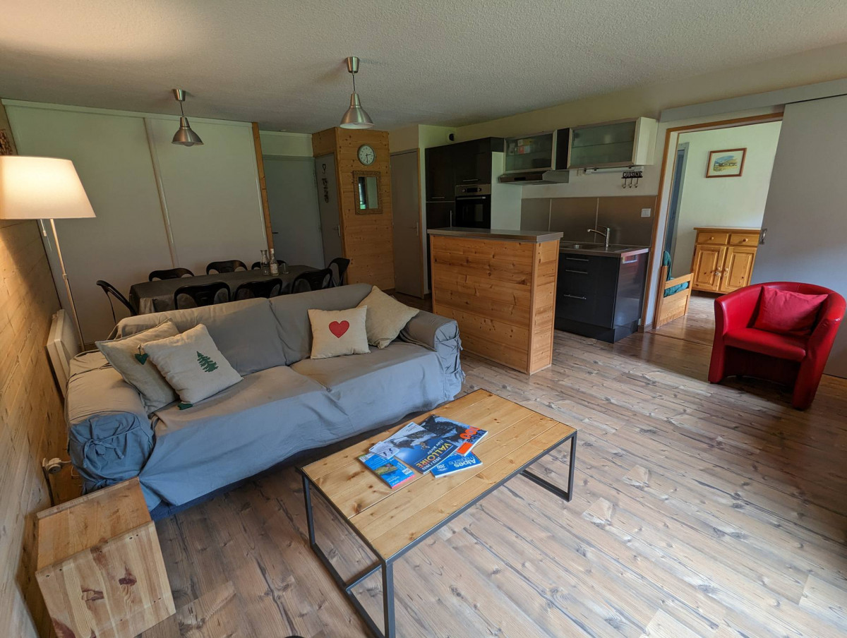 SALON - APPARTEMENT  BETELGEUSE 50 - VALLOIRE CENTRE- VALLOIRE RESERVATIONS