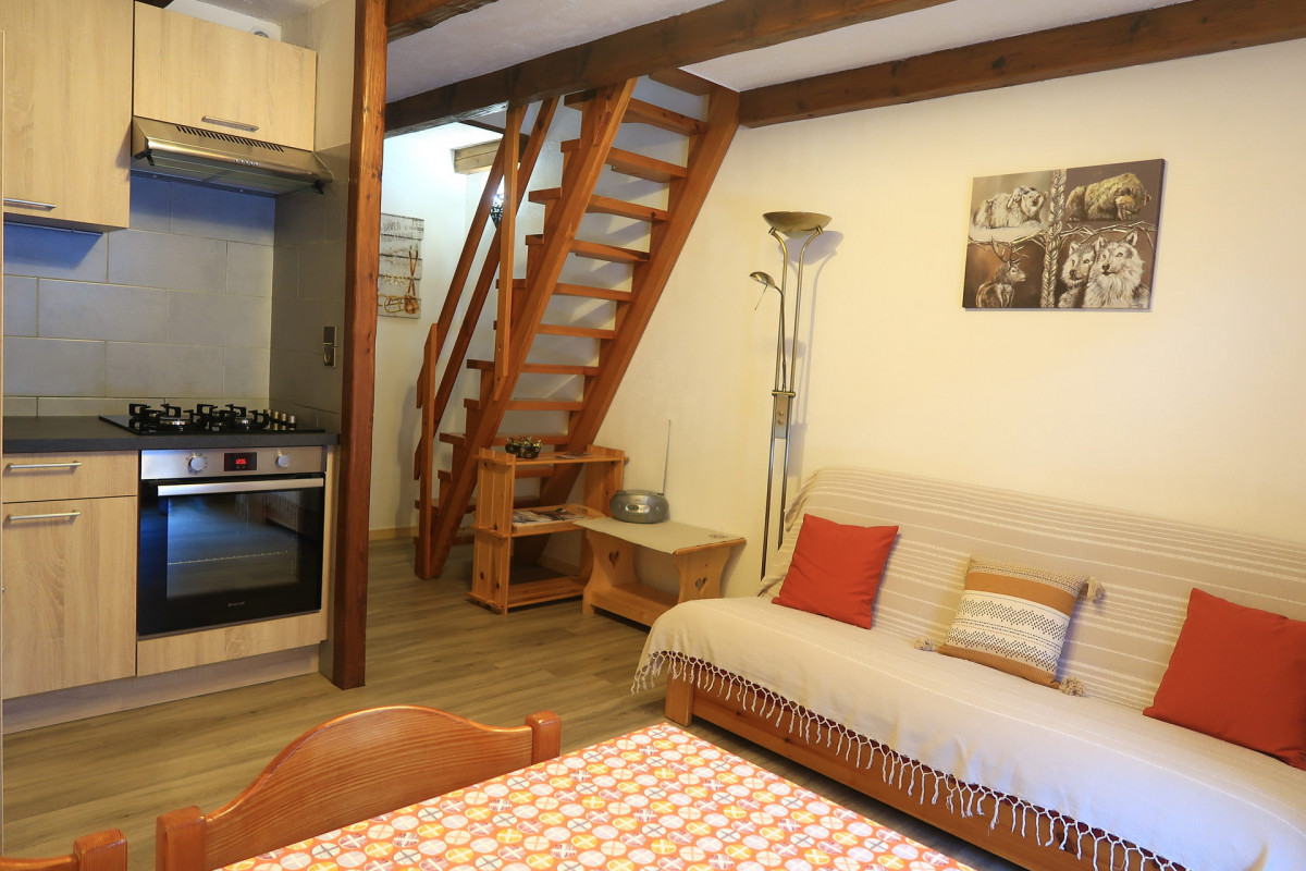 SALON - APPARTEMENT CHALET ANTARES - VALLOIRE CENTRE - VALLOIRE RESERVATIONS