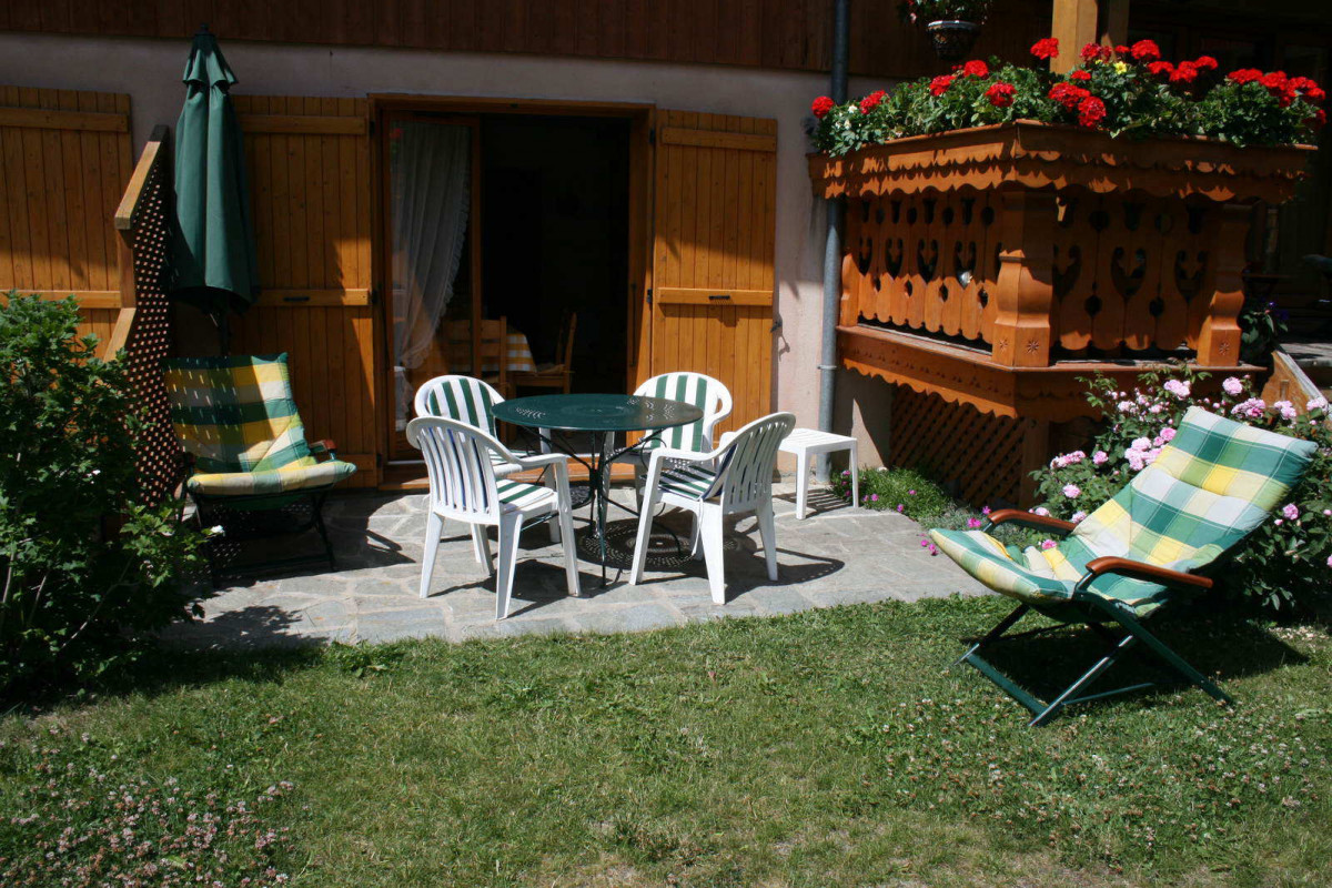 JARDIN - APPARTEMENT CHALET ORION N°2 - VALLOIRE CENTRE