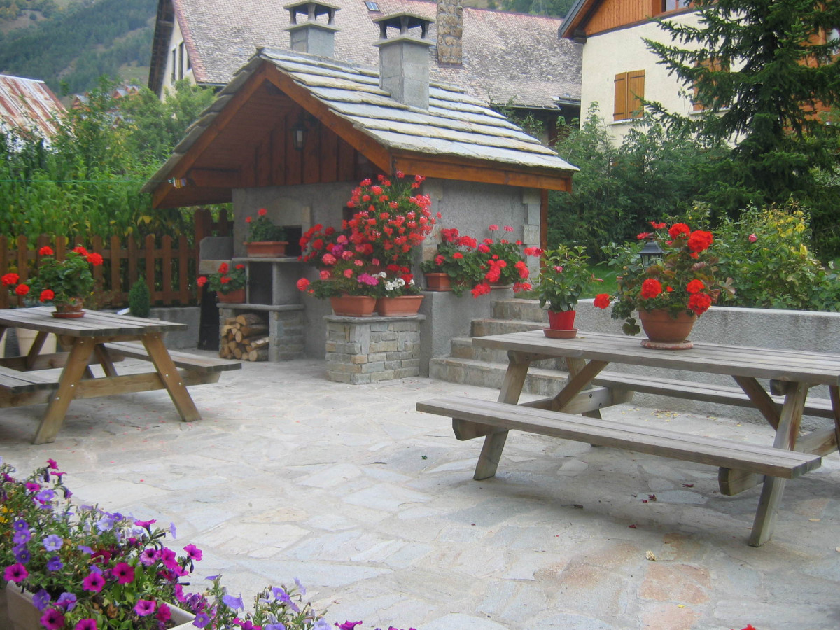 TERRASSE ETE - CHALET NIGRITELLE 1 - VALLOIRE CENTRE