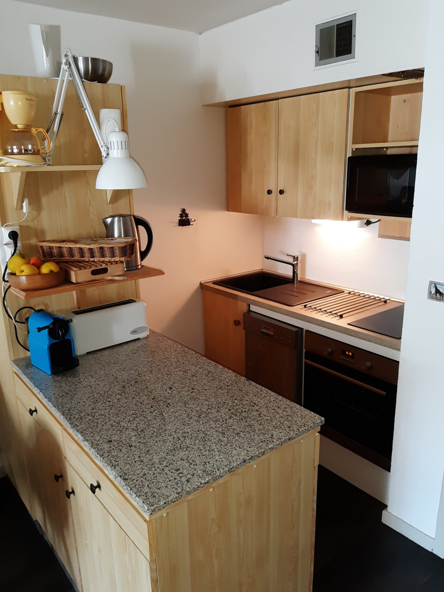 CUISINE - APPARTEMENT VIEUX MOULIN A1 - VALLOIRE CENTRE