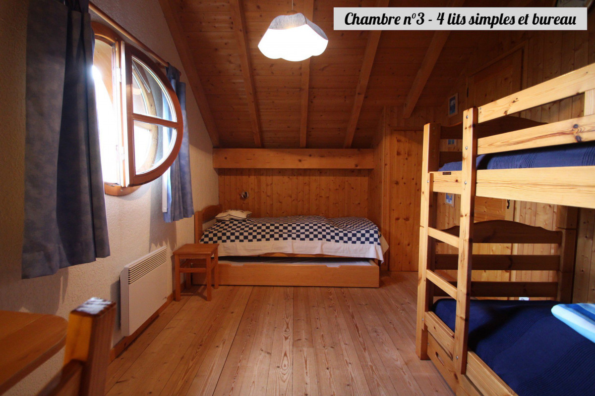 CHAMBRE - CHALET REGAIN - VALLOIRE CENTRE