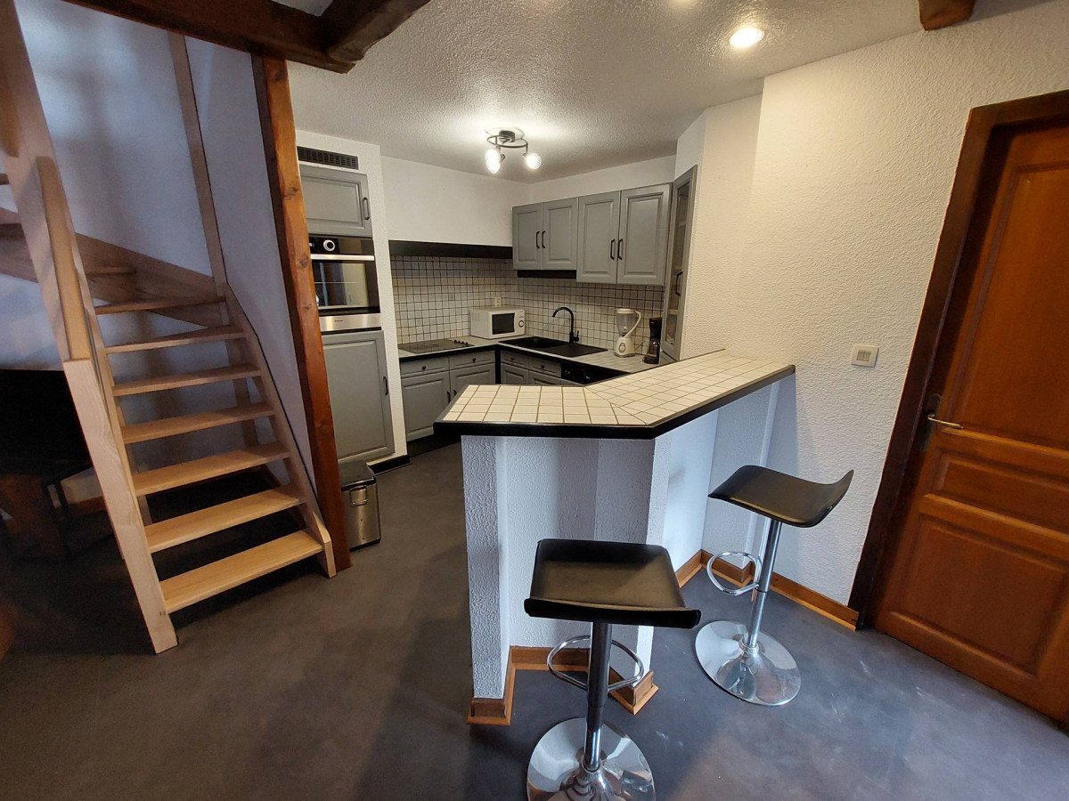 CUISINE - APPARTEMENT AUXSPORTS- VALLOIRE CENTRE - VALLOIRE RESERVATIONS