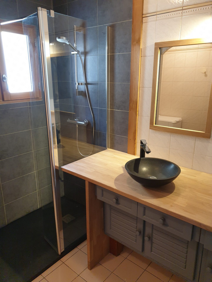 SALLE DE D'EAU - APPARTEMENT AUXSPORTS- VALLOIRE CENTRE