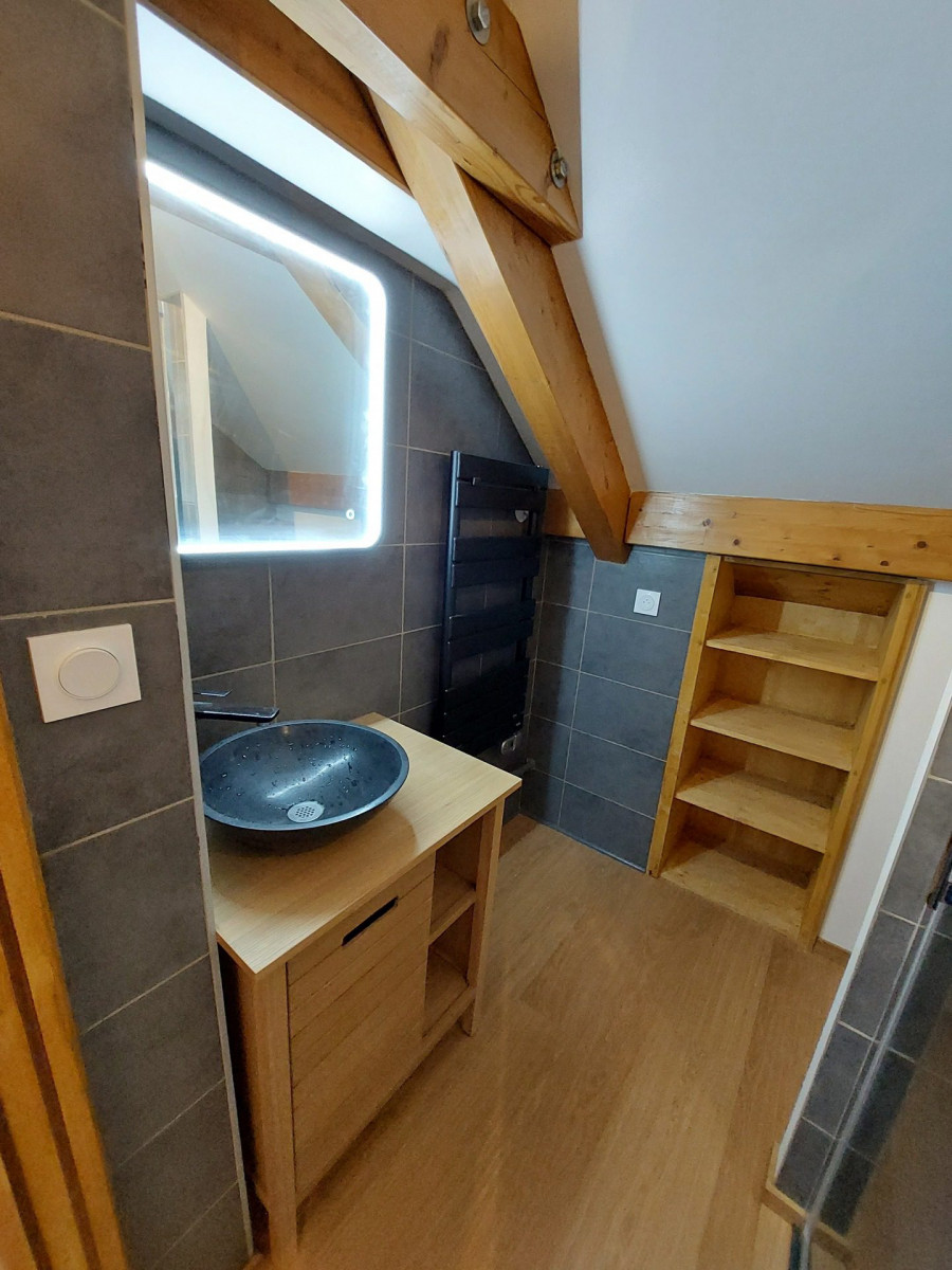 SALLE DE D'EAU - APPARTEMENT AUXSPORTS- VALLOIRE CENTRE