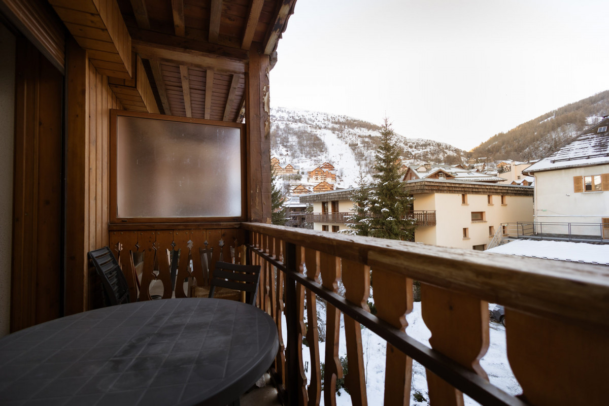 BALCON - CHALET LE GENTIANA N°3 - VALLOIRE CENTRE