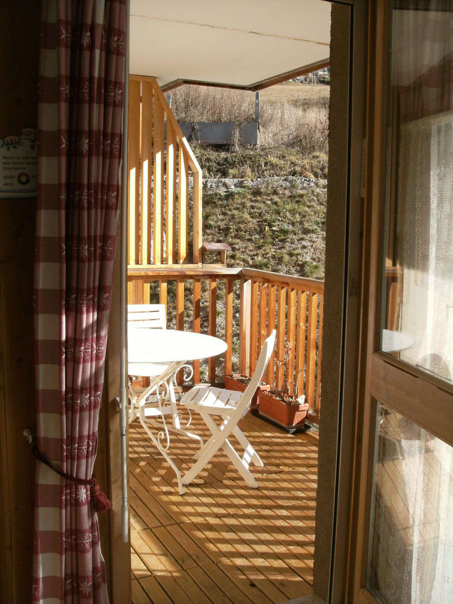 BALCON - APPARTEMENT LA CLAREE C6 - VALLOIRE LES PLANS 