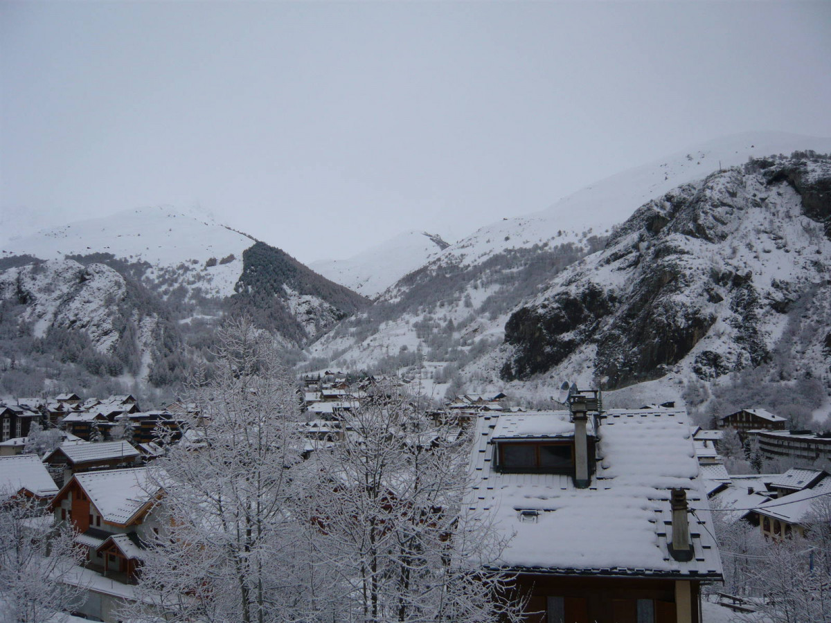 VUE HIVER - APPARTEMENT LES VALMONTS DAPHNE 12 - LES CHARBONNIERES VALLOIRE