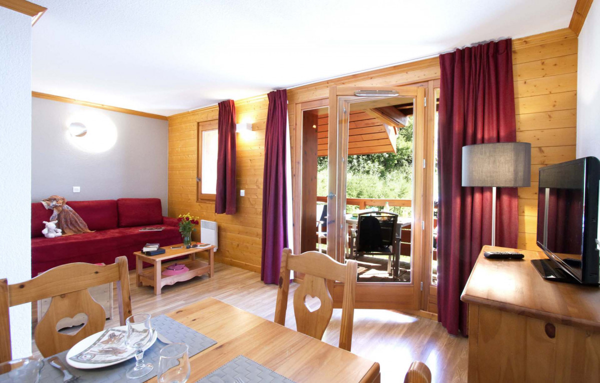 SALON - CHALETS DE LA VALLEE D'OR ODALYS APPARTEMENT 6 PERSONNES - VALLOIRE LES CHARBONNIERES - Photo non contractuelle