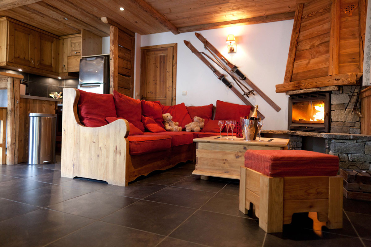 SALON - APPARTEMENT LES ALPAGES D'AUGUSTE EGUA - VALLOIRE CENTRE - VALLOIRE RESERVATIONS