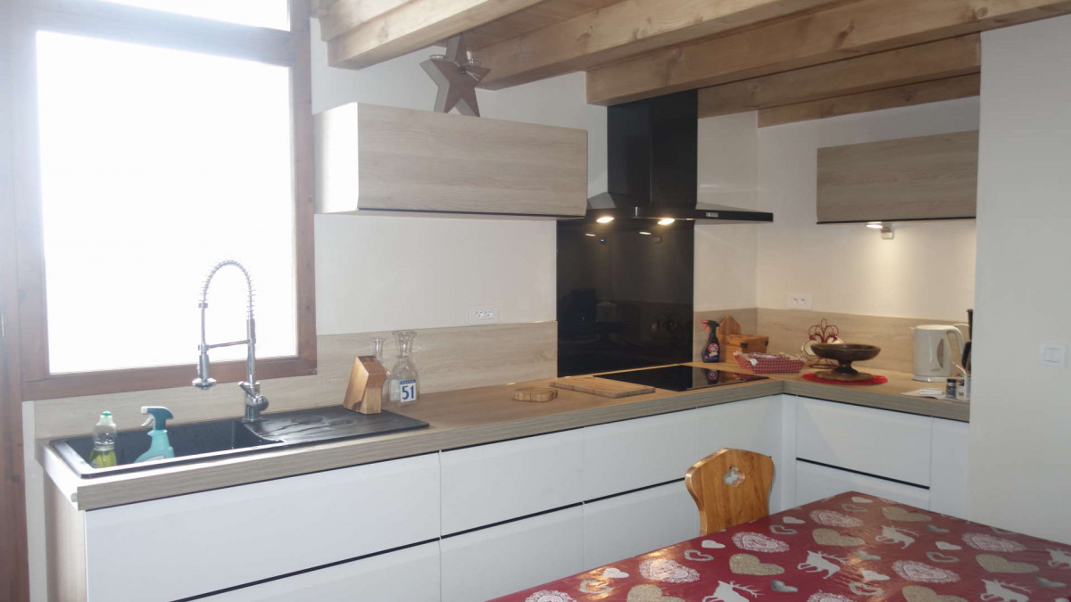 CUISINE - APPARTEMENT BRUNEL 51 - VALLOIRE LES CHARBONNIERES