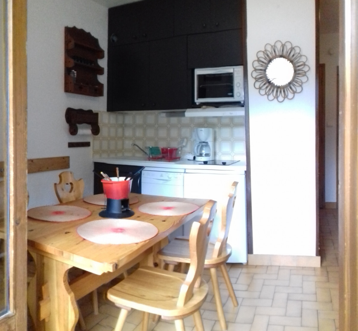 CUISINE - APPARTEMENT PRE MALIN 2 - VALLOIRE LES VERNEYS - VALLOIRE RESERVATIONS