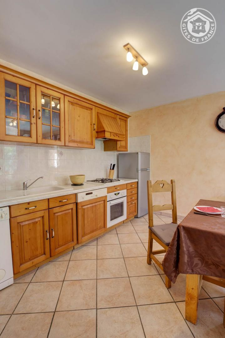 CUISINE  - APPARTEMENT LES ANCOLIES - VALLOIRE LES VERNEYS