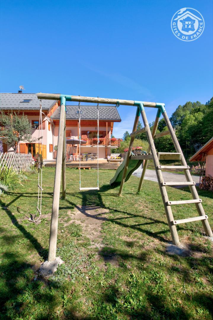 JARDIN - CHALET EAU ROUGE - VALLOIRE LES VERNEYS