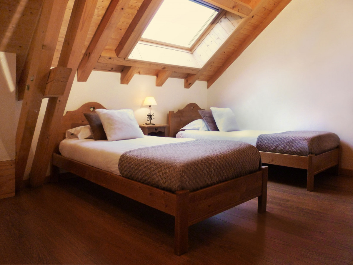 CHAMBRE - APPARTEMENT LES FERMES DU PLANET 1 - VALLOIRE LES VERNEYS