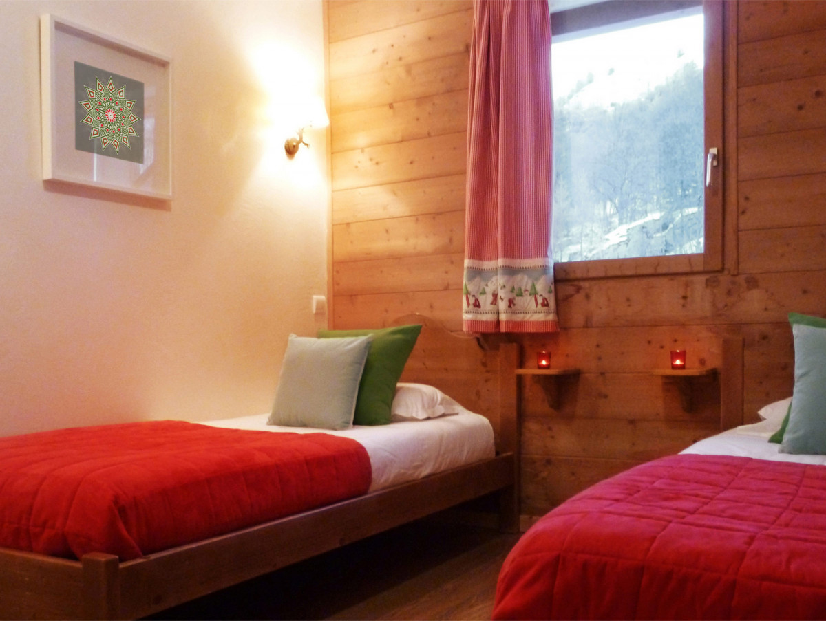 CHAMBRE - APPARTEMENT LES FERMES DU PLANET 3 - VALLOIRE LES VERNEYS