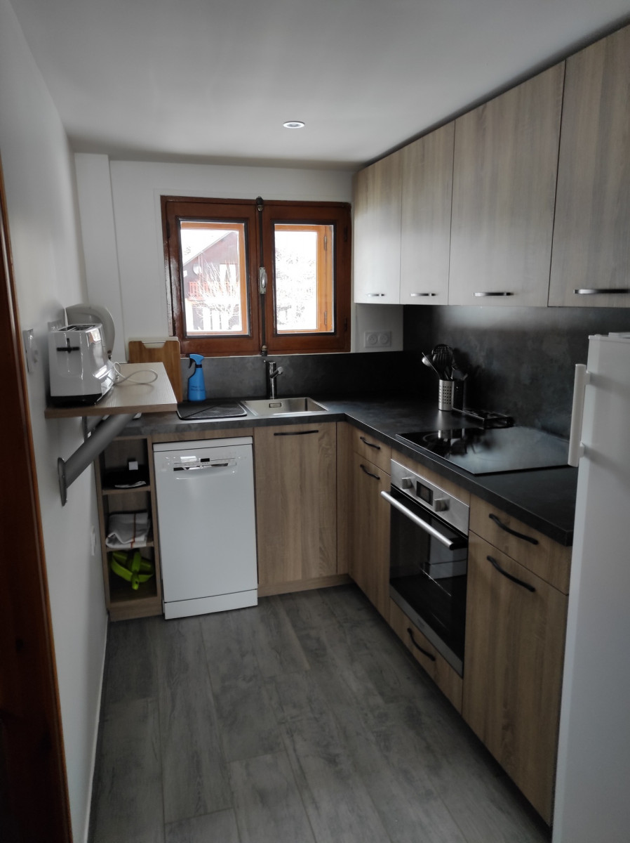 CUISINE - APPARTEMENT LE PIC VERT N° 2 - VALLOIRE LES VERNEYS