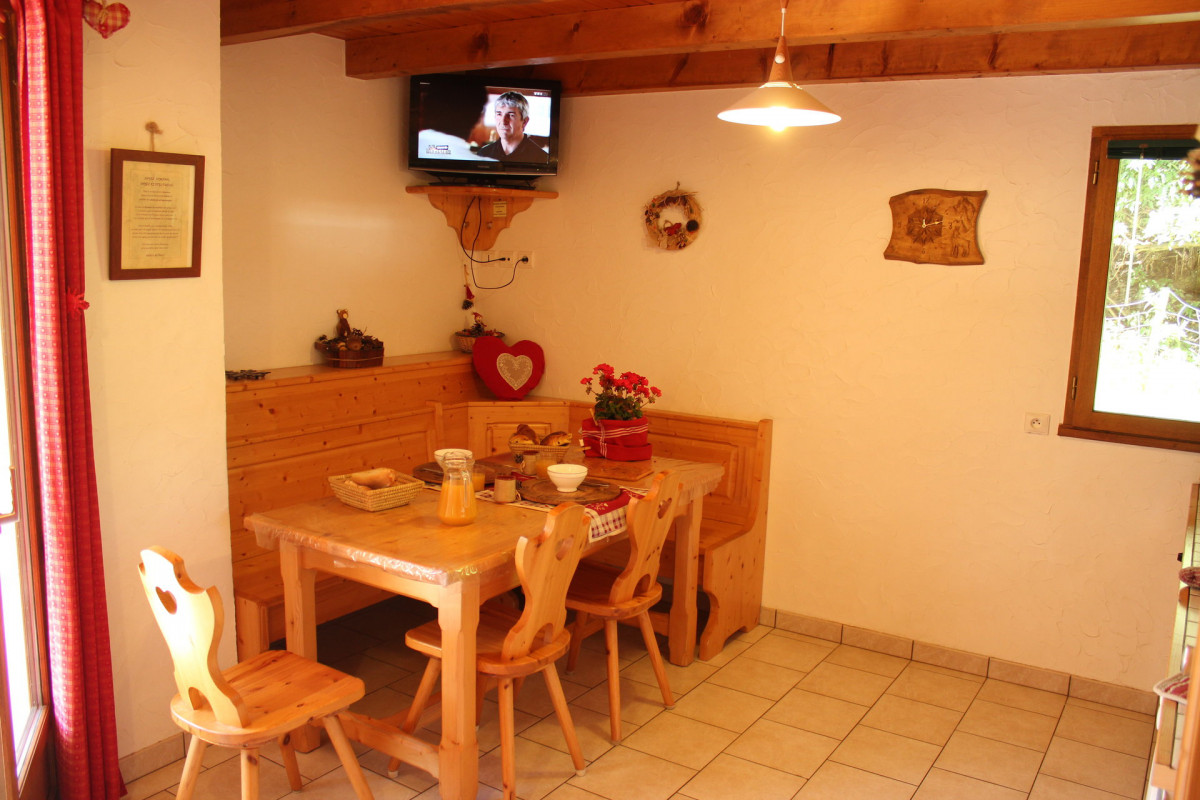 CUISINE  - APPARTEMENT CHALET LES ANCOLIES ANEMONE - VALLOIRE LES CLOTS