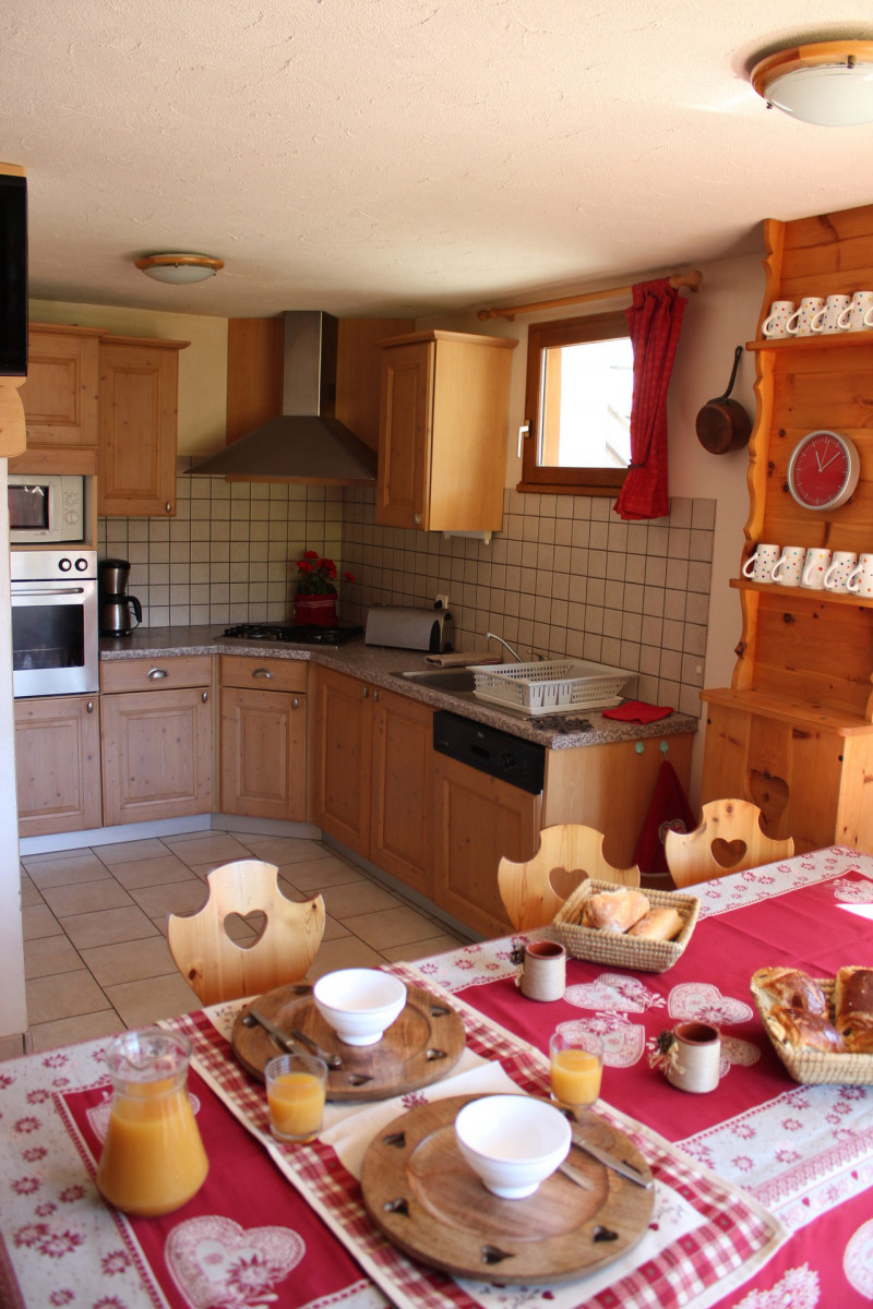 CUISINE - APPARTEMENT LES ANCOLIES EDELWEISS - VALLOIRE LES CLOTS - VALLOIRE RESERVATIONS