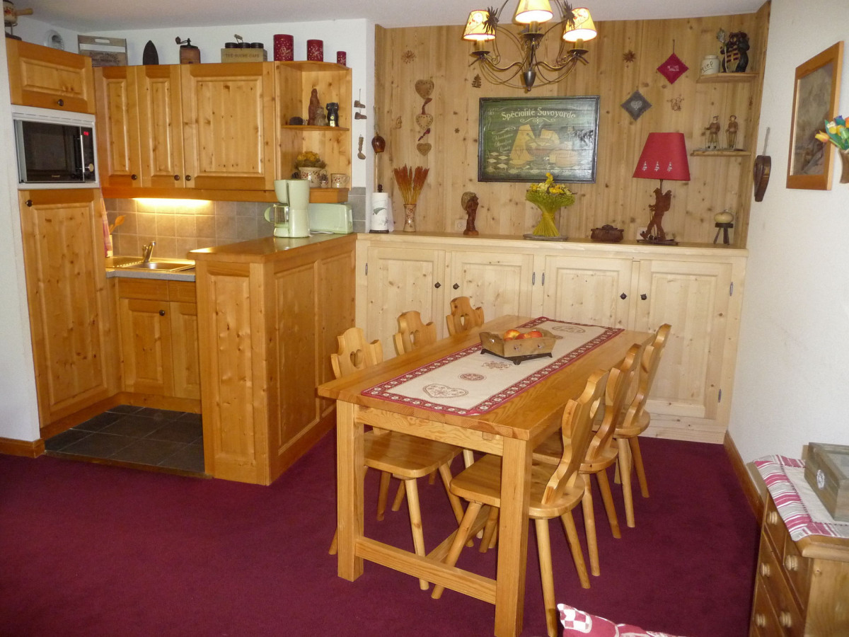 CUISINE - APPARTEMENT CHALETS DU GALIBIER 1 A5 - VALLOIRE MOULIN BENJAMIN