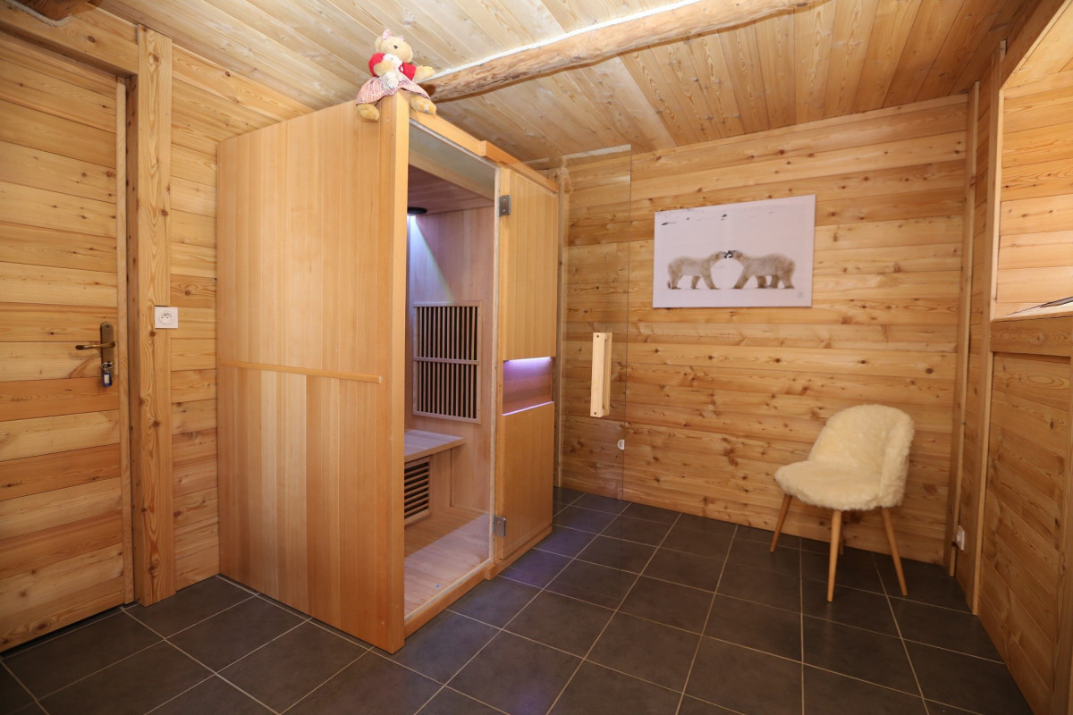 SAUNA  - CHALET LES MYRTILLES - VALLOIRE LES CHOSEAUX