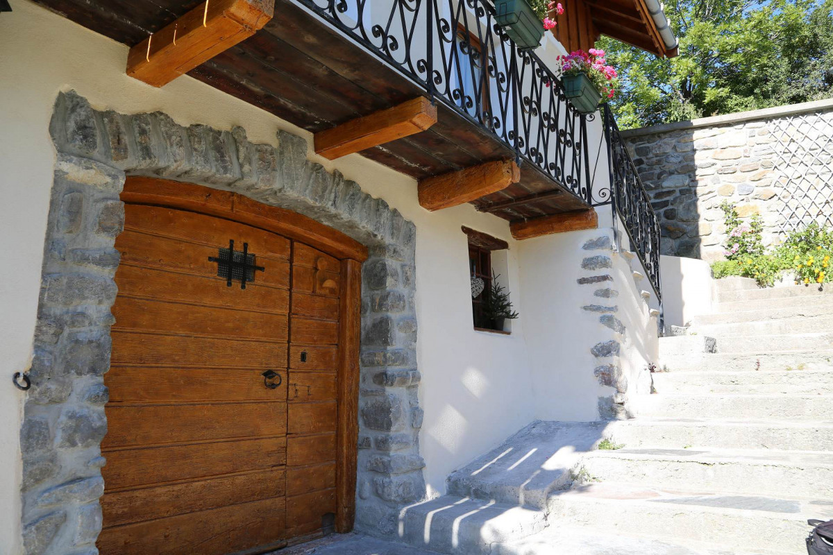 ENTREE  - CHALET LES MYRTILLES - VALLOIRE LES CHOSEAUX