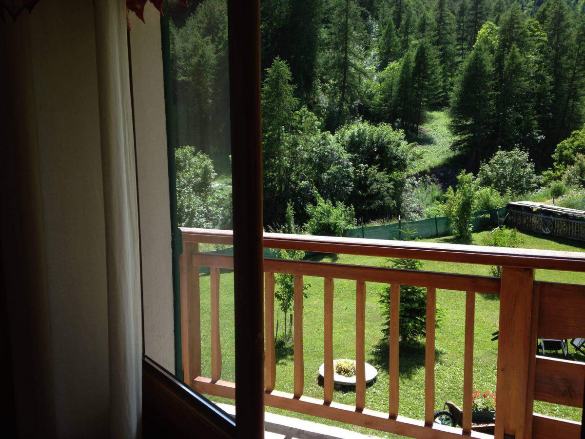 VUE BALCON - APPARTEMENT RIO PESSIN - VALLOIRE LA BORGE