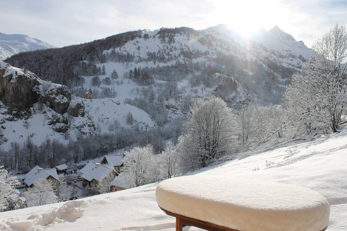 VUE HIVER - APPARTEMENT GROS GRENIER C - VALLOIRE LE SERROZ