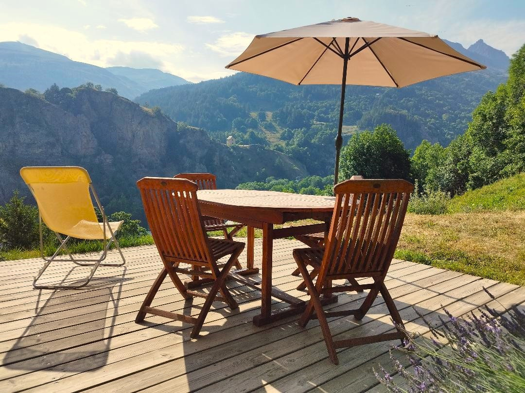 TERRASSE - APPARTEMENT GROS GRENIER C - VALLOIRE LE SERROZ