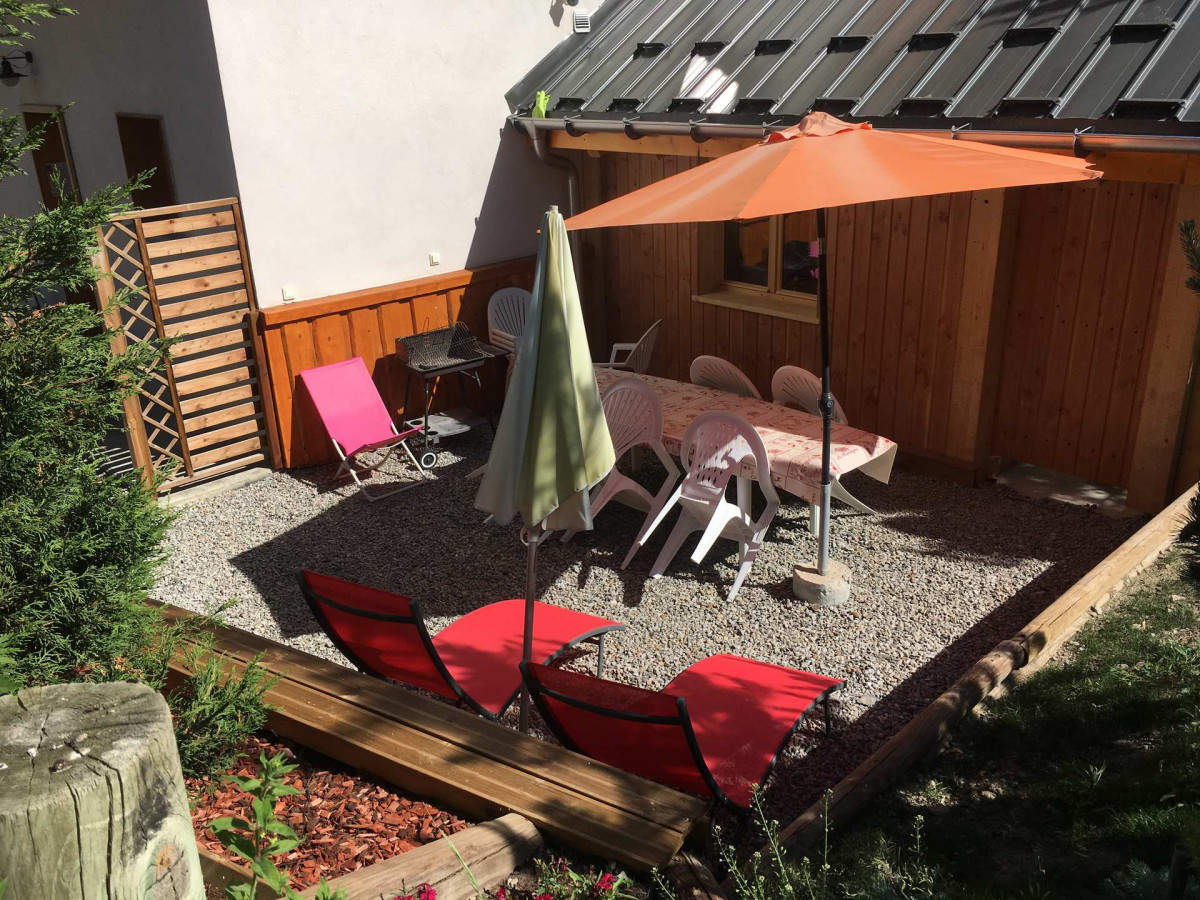 TERRASSE - APPARTEMENT CHALET EPICEA - LES CLOTS VALLOIRE