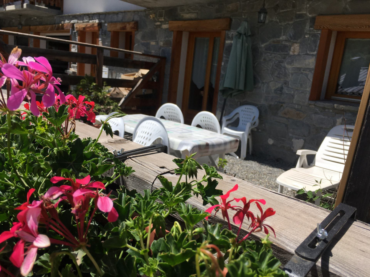 TERRASSE - APPARTEMEMENT CHALET EPICEA 2 - LES CLOTS VALLOIRE