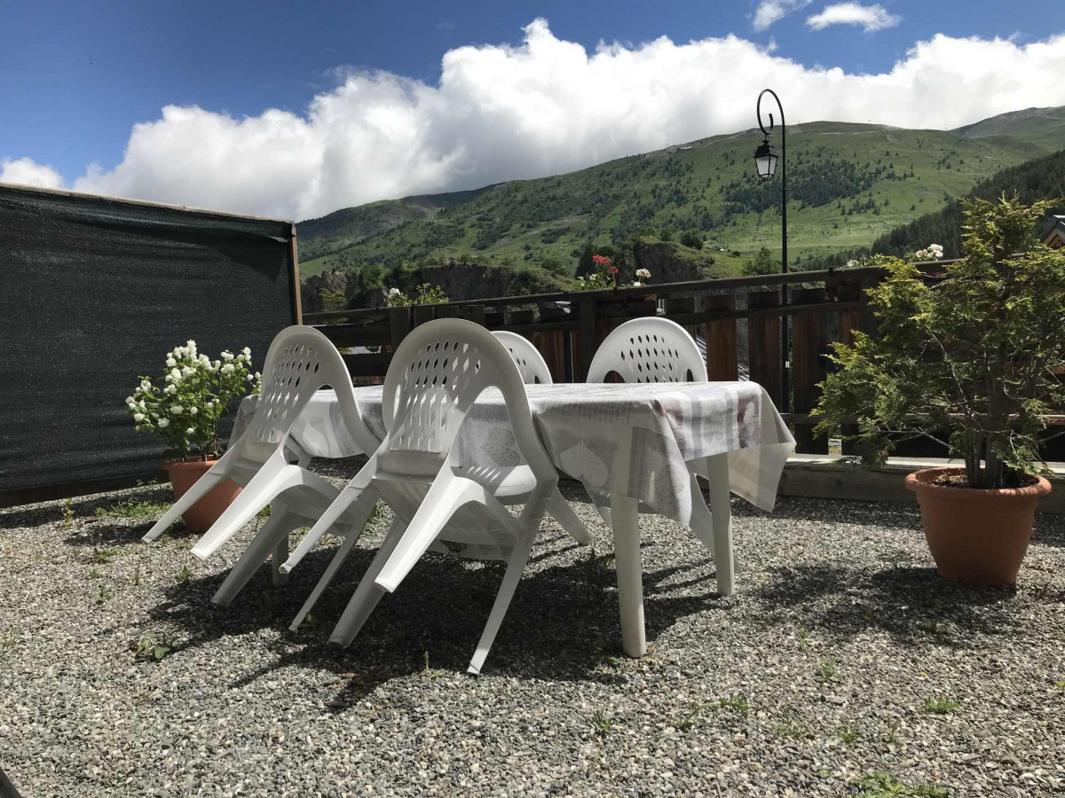 TERRASSE - APPARTEMEMENT CHALET EPICEA 2 - LES CLOTS VALLOIRE