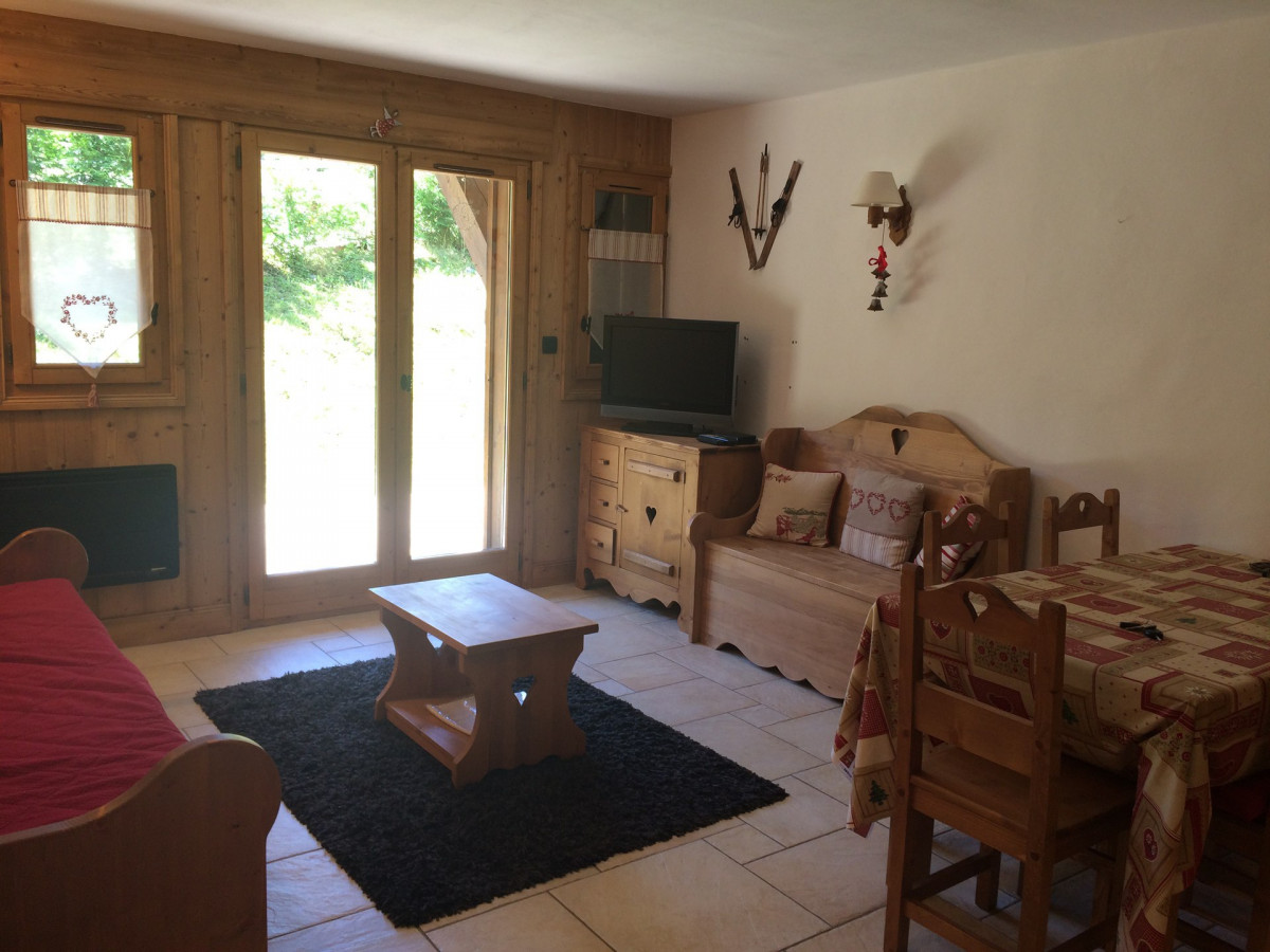 SALON - CHALETS DE MARIE APPARTEMENT C1 - VALLOIRE LA GRAND VY