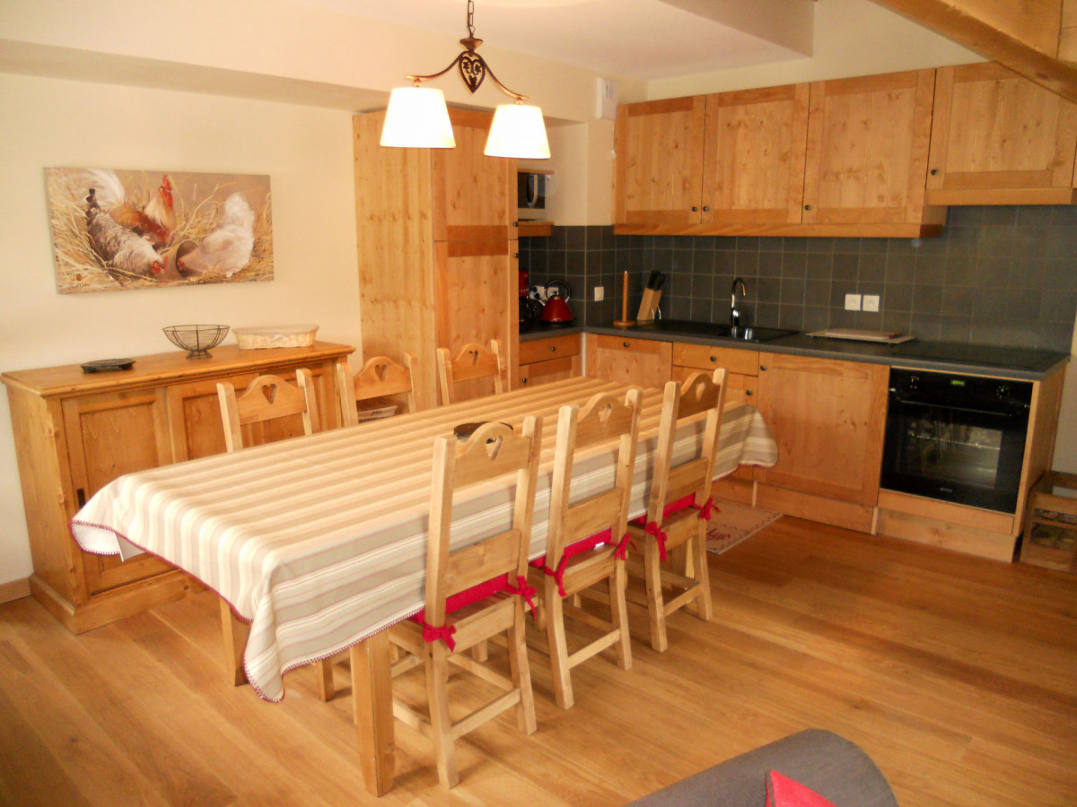 CUISINE - APPARTEMENT LES FERMES DE L'ARCHAZ B201 - VALLOIRE L'ARCHAZ - VALLOIRE RESERVATIONS