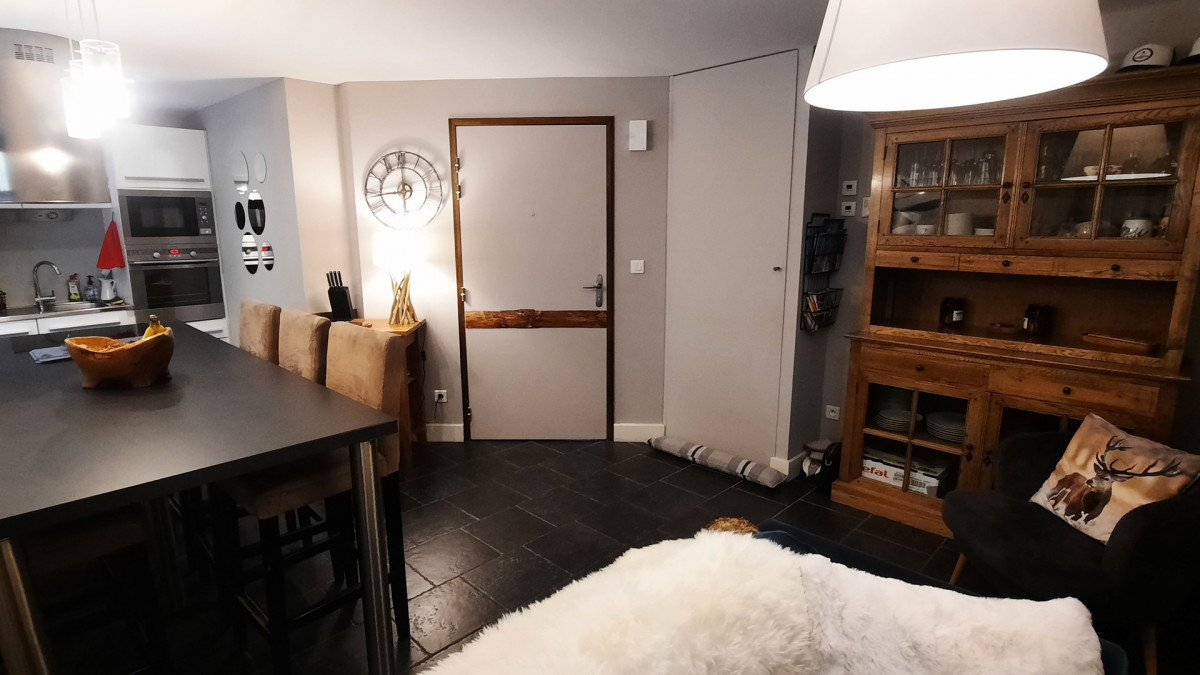 SALON - APPARTEMENT MONT DES HUILES 1 - VALLOIRE LA RIVINE - VALLOIRE RESERVATIONS