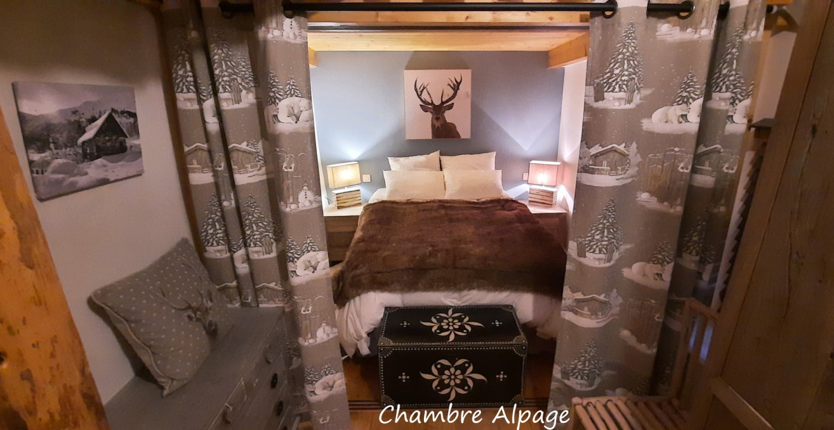 CHAMBRE - APPARTEMENT MONT DES HUILES 1 - VALLOIRE LA RIVINE