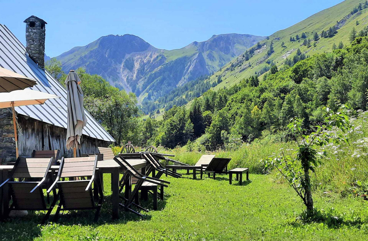 JARDIN - APPARTEMENT MONT DES HUILES N° 2 - VALLOIRE LA RIVINE