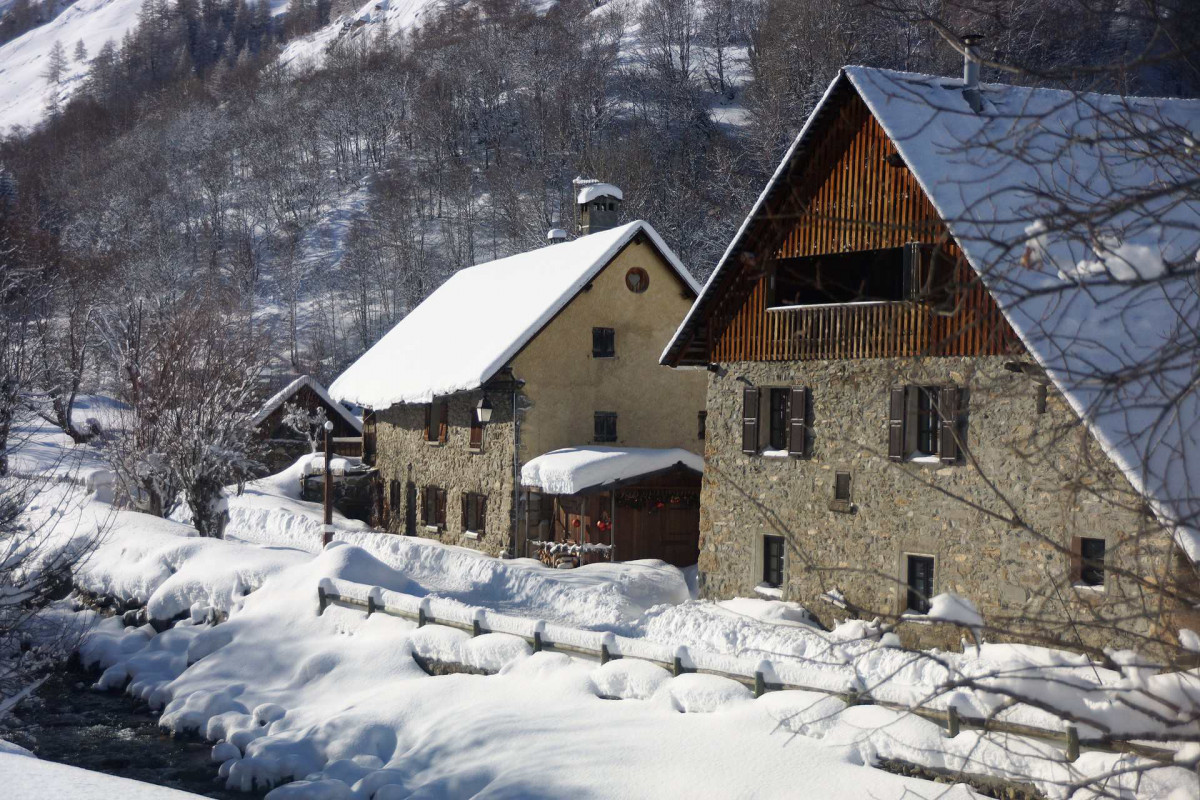 VUE EXTERIEURE - APPARTEMENT MONT DES HUILES N° 2 - VALLOIRE LA RIVINE