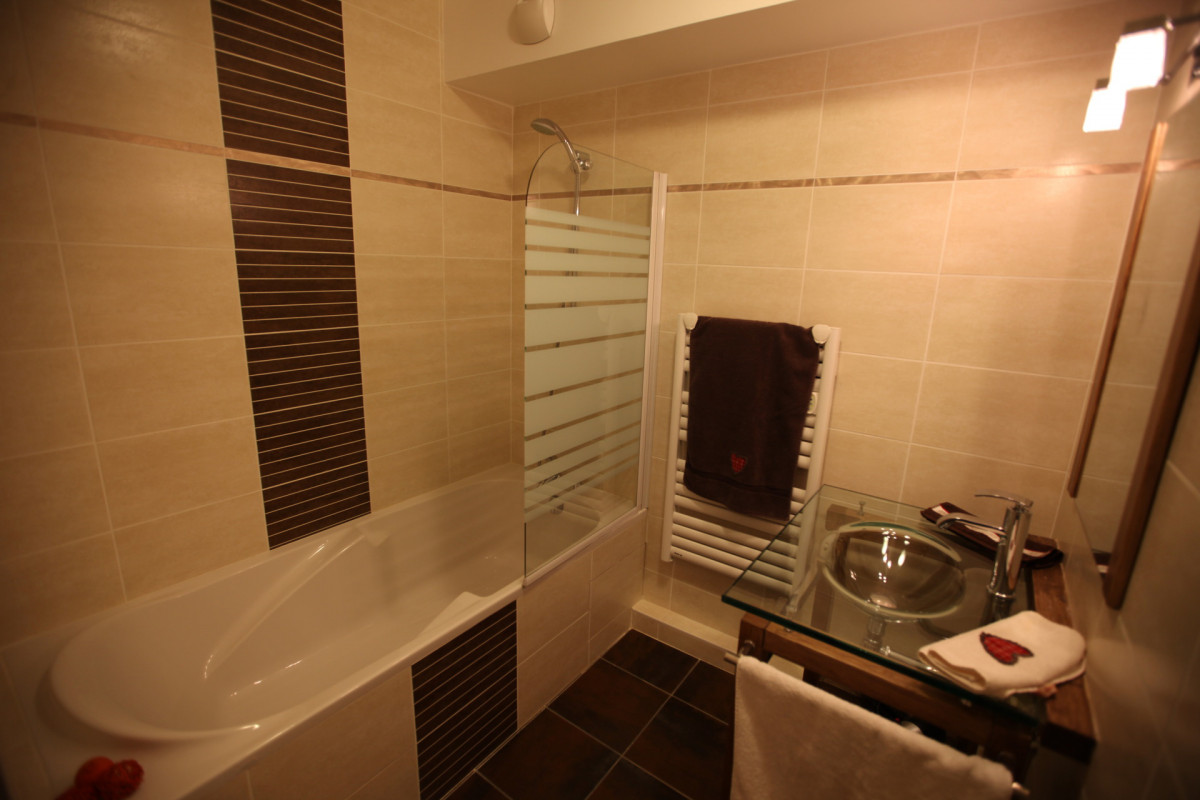 SALLE DE BAIN - APPARTEMENT ADRIEN 3 - VALLOIRE CENTRE