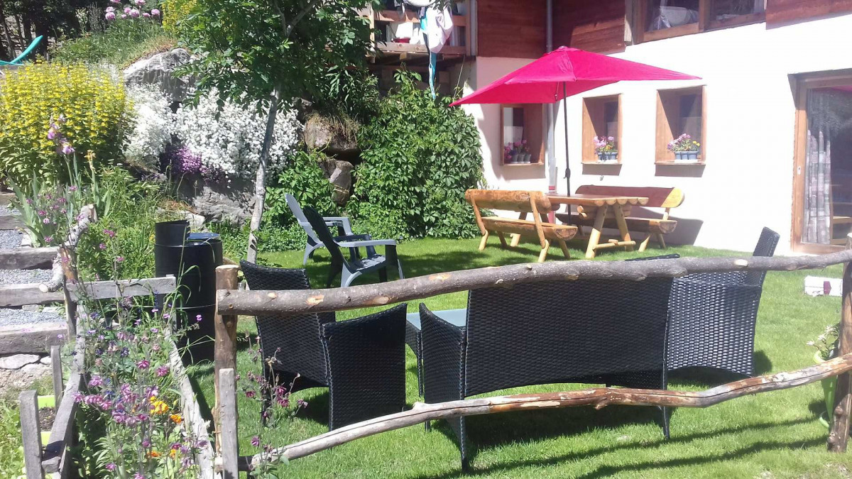 JARDIN ETE - APPARTEMENT LA POYA - VALLOIRE LES VERNEYS