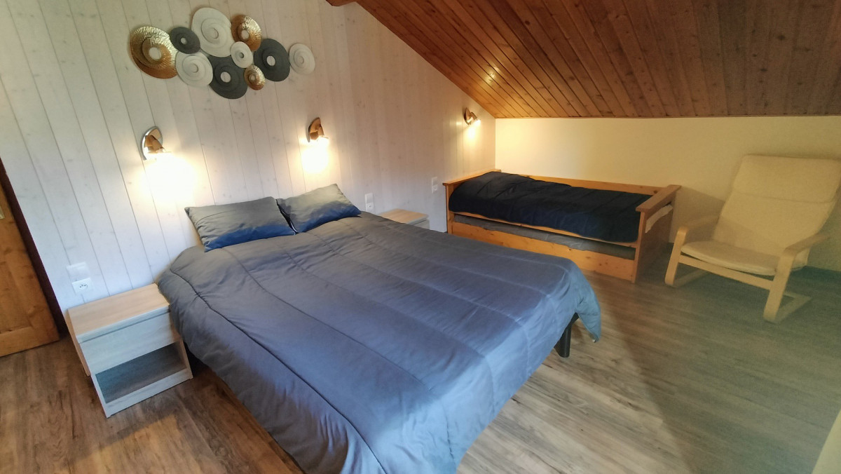 CHAMBRE - CHALET CHEZ BESSON - VALLOIRE LA BORGE